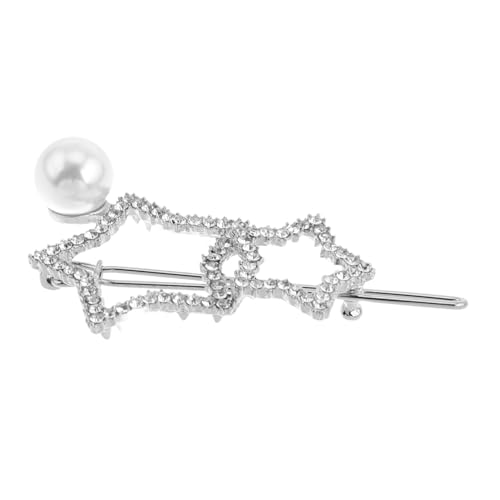 DEARMAMY Sternförmige Haarnadeln Mit Strass Und Kunstperlen Haarspangen Für Damen Für Formelle Und Anlässe Vielseitiges Accessoire Für Stil von DEARMAMY