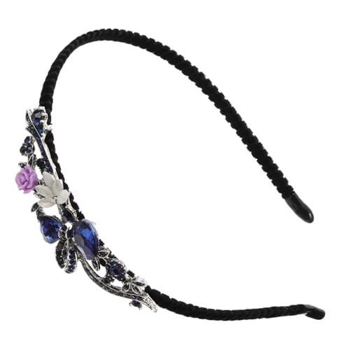 DEARMAMY Stirnband Für Damen Mit Strass Und Blumen Strass-haarschmuck Für Frauen Und Mädchen von DEARMAMY
