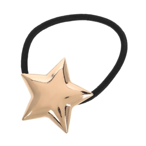 DEARMAMY Metall-haargummis in Sternform Elastische Haarbänder Geometrische Haaraccessoires Pferdeschwanzhalter Stirnbänder Für Damen DEARMAMY Metall-haargummis in Sternform Elastische Haarbänder Geometrische Haaraccessoires Pferdeschwanzhalter Stirnbänder Für Damen von DEARMAMY