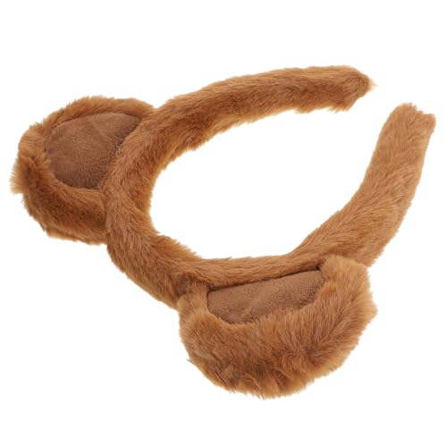 DEARMAMY Bear Ears Haarreif Für Cosplay Und Kostümpartys Süße Tierohren Kopfbedeckung Für Frauen Zum Make-up Und Gesichtswäsche Ergänzung Für Ihren Look von DEARMAMY