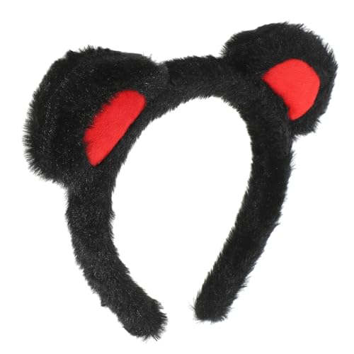 DEARMAMY Stirnband Mit Bärenohren Aus Plüsch Für Damen Weich Bequem Kopfbedeckung Party-anzieh-accessoire Cosplay-stirnband Halloween-kostüme Bären-mottoparty- DEARMAMY Stirnband Mit Bärenohren Aus Plüsch Für Damen Weich Bequem Kopfbedeckung Party-anzieh-accessoire Cosplay-stirnband Halloween-kostüme Bären-mottoparty- von DEARMAMY