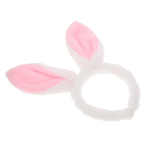 DEARMAMY Hasenohren Stirnband Aus Plüsch Cartoon Haarband Ohr Haar Dekoration Für Mädchen Und Erwachsene Party Kostüm Accessoire von DEARMAMY