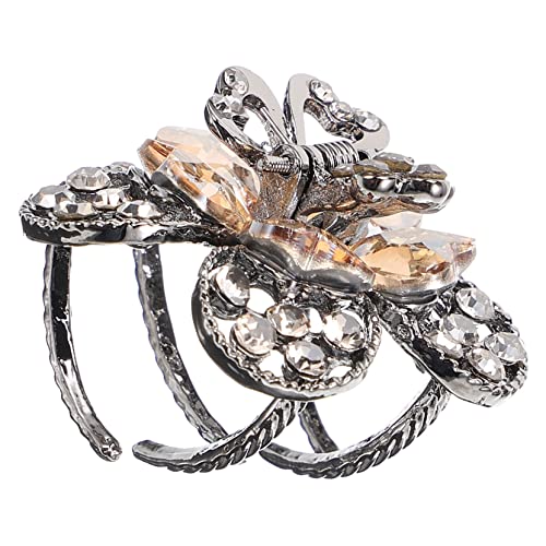 DEARMAMY Strass Haarspange Mädchen Klaue Bobby Floral Kleine Kleine Haarspangen Mini Frauen Haarspangen Dekorative Süße Accessoires Mädchen Kopfbedeckung Styling Winzige Haarspangen Metall von DEARMAMY