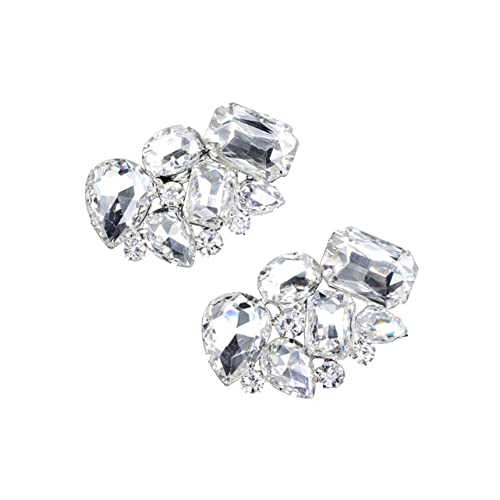 DEARMAMY Strass Schuhclips Hochzeitsschmuck Schuhschnallen DIY Dekoration für Brautschuhe Damen Accessoire Vielseitig Tragbar für Pumps Sandalen Stiefel DEARMAMY Strass Schuhclips Hochzeitsschmuck Schuhschnallen DIY Dekoration für Brautschuhe Damen Accessoire Vielseitig Tragbar für Pumps Sandalen Stiefel von DEARMAMY