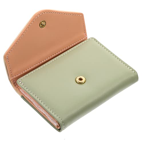 DEARMAMY Stylischer Damen Geldbeutel Mit Blumenmuster Dreifach Gefaltete Brieftasche Für Und Alltag Langlebigem Pu-Material Handlich Und Modern Für Schule Und Arbeit von DEARMAMY