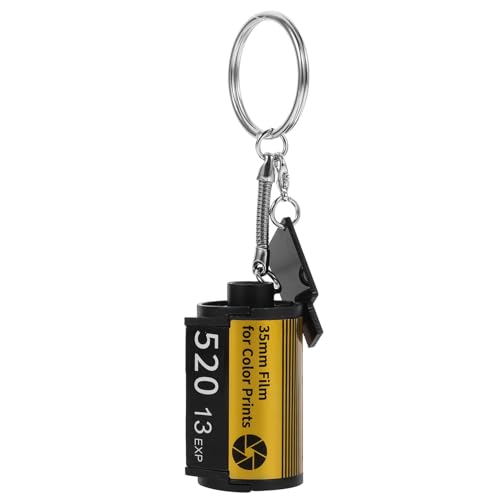 DEARMAMY Sublimations - Schlüsselanhänger - Rohlinge Blanko- Sublimations- Rohlinge Blanko- Filmrohling Schlüsselanhänger- Filmrolle Filmrolle Fotofilmrolle von DEARMAMY