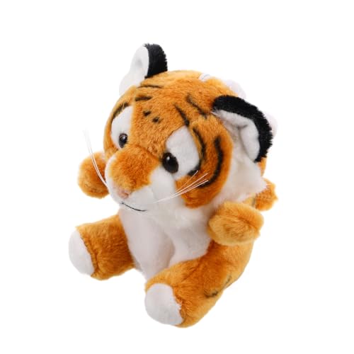 DEARMAMY Tiger-stofftier Mit Umhängeband Kleiner Plüsch-Tiger Als Geldbörse Schlüsselanhänger Hängendes Ornament Für Kleinkinder Mädchen Party Karneval von DEARMAMY