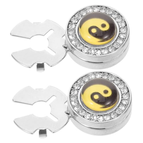 DEARMAMY Tai Chi Cufflinks Zubehör basteln Hemdknöpfe Knopfdekoration Benutzerdefinierte Manschettenlinks für Männer Dekorative Deckung Manschettenknopfs Zinklegierung von DEARMAMY