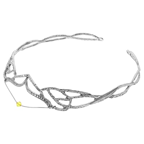 DEARMAMY Kronen-stirnband Für Braut Hochzeit Tiara Stirnband Aus Lichtechtem Material Brautkopfschmuck Für Festzüge Und Formelle Anlässe Vintage-haarband Für Damen von DEARMAMY