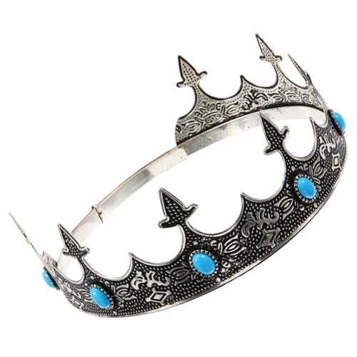 DEARMAMY Vintage-kopfbedeckung Mit Krone Für Männer Kopfschmuck Für Mittelalterliche Prinzenkostüme von DEARMAMY