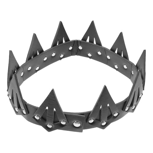 DEARMAMY Elegantes Halloween Spinnen Pu Cosplay Stirnband Vintage Barock Kopfbedeckung von DEARMAMY