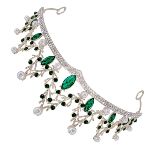 DEARMAMY Tiara Krone Damen Hochzeit für Bräute Hochzeitskopfbedeckung für Damen Brautmode und Besondere Anlässe von DEARMAMY