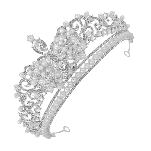 DEARMAMY Tiara-krone Für Frauen Aus Hochwertigem Material Mit Strasssteinen Geeignet Für Hochzeiten Partys Und Feiertage Als Elegantes Kopfbedeckungs-dekor DEARMAMY Tiara-krone Für Frauen Aus Hochwertigem Material Mit Strasssteinen Geeignet Für Hochzeiten Partys Und Feiertage Als Elegantes Kopfbedeckungs-dekor von DEARMAMY