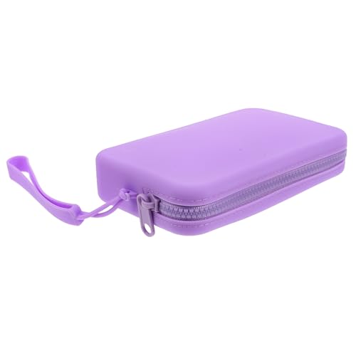 DEARMAMY Silicone Makeup Bag wasserdichte Kulturtasche Für Große Tragbare Kosmetiktasche Für Und Mädchen Mit Fächern Für Einfache Organisation DEARMAMY Silicone Makeup Bag wasserdichte Kulturtasche Für Große Tragbare Kosmetiktasche Für Und Mädchen Mit Fächern Für Einfache Organisation von DEARMAMY
