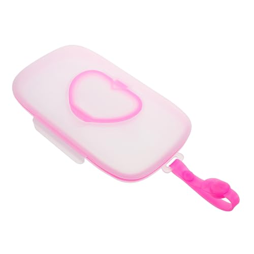 DEARMAMY Tragbarer Feuchttücher Spender aus Langlebigem Nachfüllbare Wipes Box für Unterwegs Leichtes Design für Auto und Wickeltasche Praktischer Hygiene Behälter für Schnelle von DEARMAMY