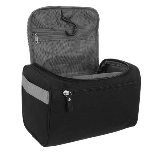 DEARMAMY Hängende Kosmetik-Reisetasche Tragbare Make-up-Tasche Kulturbeutel Für Damen Toilettenartikel-Organizer-Tasche Reise-Kosmetiktasche Zum Aufhängen Reisen Bilden Oxford-Stoff Suite von DEARMAMY