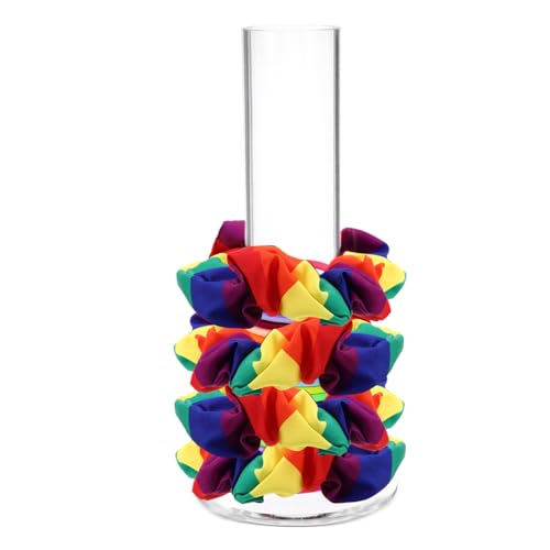 DEARMAMY Transparenter Scrunchie Halter Organizer Stand Langlebig und Formstabil Vielseitig als Haargummi und Schmuckhalter Platzsparend für Damen Mädchen Zuhause und von DEARMAMY