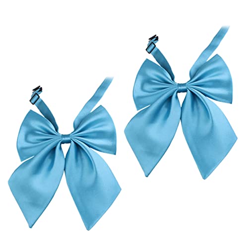 DEARMAMY Verstellbare Lakeblaue Fliegen Für Den Abschluss Stilvolle Accessoires Für änner Und Frauen Ideales Fotorequisit Für Graduierung Und Festliche Anlässe von DEARMAMY
