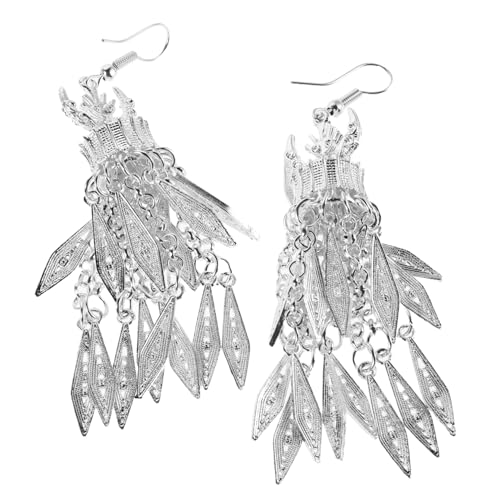 DEARMAMY Vintage Ethnische Quasten Ohrringe für Damen Leichte Boho Ohrhänger mit Einzigartigem Design für Partys Hochzeiten und Alltag Ausdruck Ihrer Persönlichkeit und Individualität von DEARMAMY