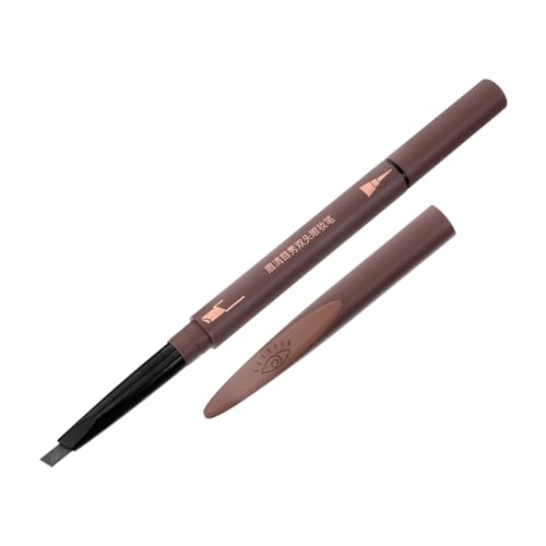 DEARMAMY Wasserdichter Augenbrauenstift und Eyeliner Set Automatischer Augenbrauenstift Flüssigem Eyeliner Einfach Aufzutragen für Unterwegs von DEARMAMY
