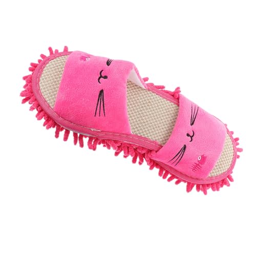 DEARMAMY Weiche Waschbare Hausschuhe mit Mop funktion Rutschfeste Damen hausschuhe Wiederverwendbare Gemütliche Putzslipper für Bodenreinigung Pink DEARMAMY Weiche Waschbare Hausschuhe mit Mop funktion Rutschfeste Damen hausschuhe Wiederverwendbare Gemütliche Putzslipper für Bodenreinigung Pink von DEARMAMY