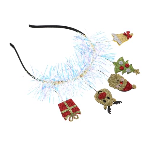 DEARMAMY Weihnachts-stirnband Mit Rentiergeweih Für Feiertagspartys Festliches Haarband Einzigartiges Weihnachts-stirnband- von DEARMAMY