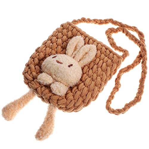 DEARMAMY Hasenbeutel Kawaii Tasche Für Mädchen Kaninchen Umhängetasche Schultertasche Mädchen Münztaschen Design Aus Polyester von DEARMAMY