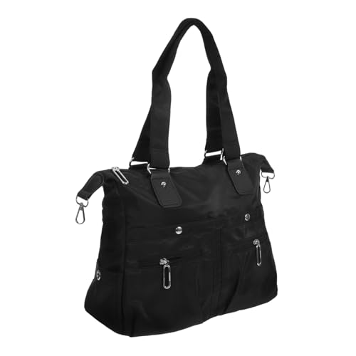 DEARMAMY Women Office Tote Bag Große Kapazität Mit Mehreren Fächern Und Reißverschluss Stylische Schultertasche Für Arbeit Büro Pendeln Alltag von DEARMAMY