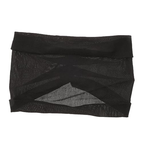 DEARMAMY Elastische Stirnbänder Für Damen Stretch-haarband Rutschfeste Kopftücher Stirnbänder Yoga-stirnbänder Für Sport Schwarz von DEARMAMY