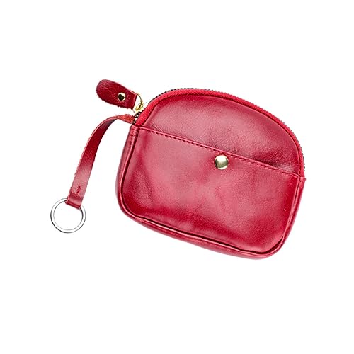 DEARMAMY Damen Handtasche Aus Echtem Elegante Abendtasche Für Partys Und Hochzeiten Große Kapazität Rote Kosmetiktasche Für Frauen Praktische Clutch Für Besondere Anlässe von DEARMAMY