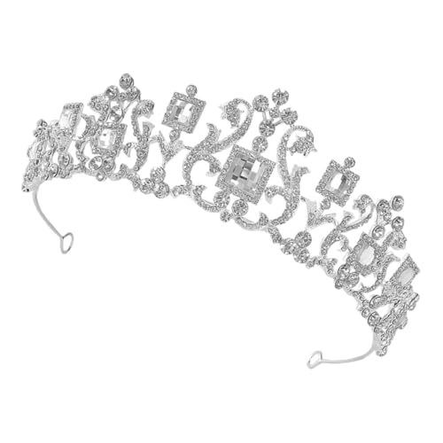 DEARMAMY mit Verstellbarem Stirnband Funkelnde Strass Diadem aus Langlebiger Legierung Leichter Schmuck für Hochzeit Geburtstag und Festliche Anlässe Damen Kopfschmuck DEARMAMY mit Verstellbarem Stirnband Funkelnde Strass Diadem aus Langlebiger Legierung Leichter Schmuck für Hochzeit Geburtstag und Festliche Anlässe Damen Kopfschmuck von DEARMAMY