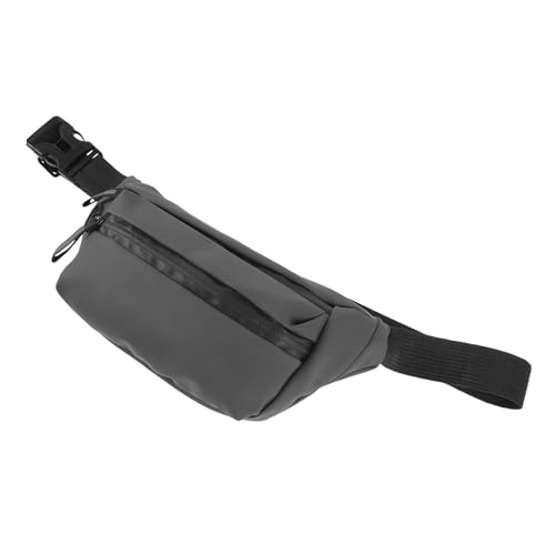 DEARMAMY wasserdichte Gürteltasche Herren Outdoor Bauchtasche aus Oxford mit Reißverschluss Vielseitig Tragbar als Hüfttasche oder Umhängetasche Praktische Fächer für Alltag und Sport von DEARMAMY