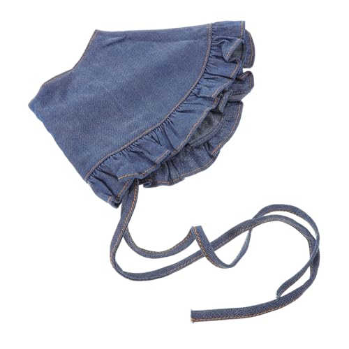 DEARMAMY Detachable Denim Collar Mit Rüschen Für Damen Abnehmbarer Fake-kragen Für Blusen Und Kleider Stilvolle Dekoration Und Praktische Anpassung von DEARMAMY