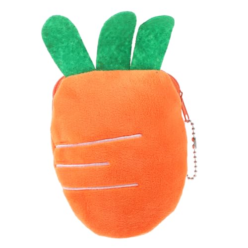 DEARMAMY Karotten-geldbörse mit Reißverschluss Mini-geldbörse für Damen Geldbörse für Damen Geldbörse von DEARMAMY