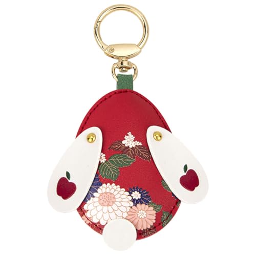 DEARMAMY Süßer Retro Schlüsselanhänger Lustiger Kaninchen Schlüsselring Für Auto Handtasche Für Deko Für Schlüssel Und Taschen von DEARMAMY