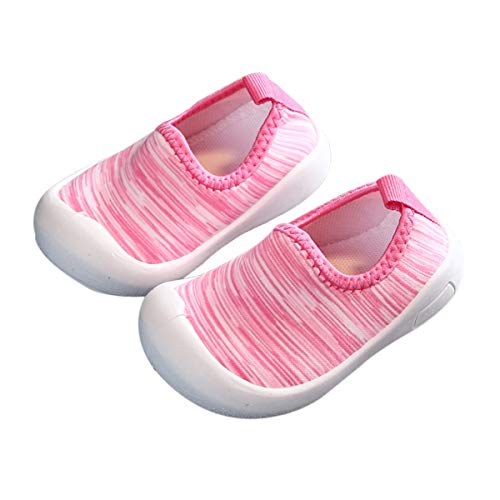 DEBAIJIA Baby-Jungen Shoes Plattform, B Mesh Pink, 18/19 EU von DEBAIJIA