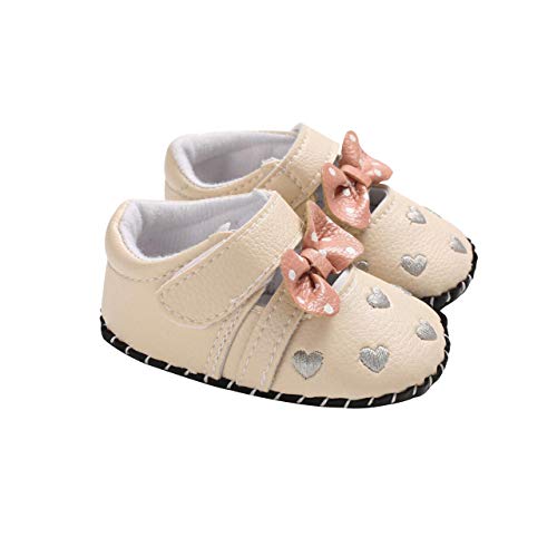 DEBAIJIA Unisex Baby Shoes Plattform, Sxy02 Rosa Schleife B, 20 EU von DEBAIJIA