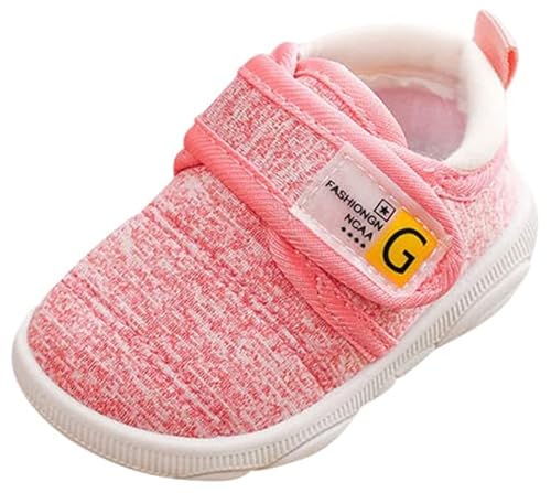 DEBAIJIA Baby-Mädchen Shoes Plattform, C Segeltuch Pink, 18/19 EU von DEBAIJIA