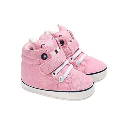 DEBAIJIA Baby-Mädchen Shoes Plattform, Hsy04 Rosa, 20 EU von DEBAIJIA