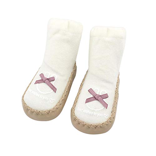 DEBAIJIA Baby Schuhe Baumwolltuch Material Kleinkind Schuhe Anti-Rutsch Tiere Muster Mode Lässig Prewalker Schuhe Säuglings Sportliche Trainer Unisex Wildleder Leder Slip-On-Verschluss von DEBAIJIA