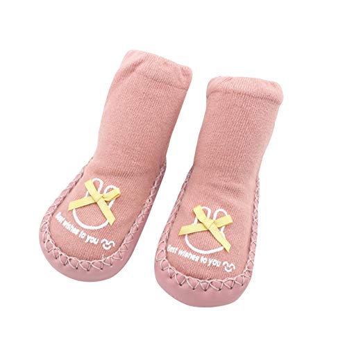 DEBAIJIA Baby-Jungen Shoes Plattform, Tls01 Schleife Rosa, 18 EU von DEBAIJIA