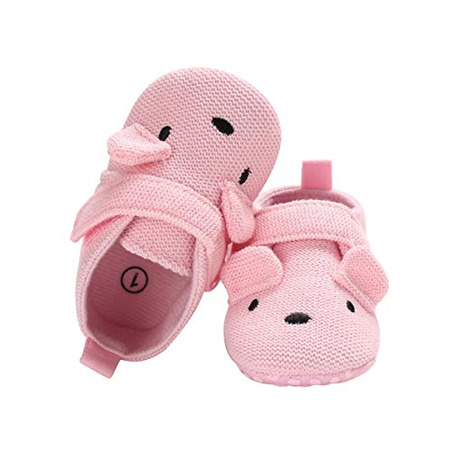 DEBAIJIA Baby-Mädchen Shoes Plattform, Hsy03 Rosa, 17 EU von DEBAIJIA