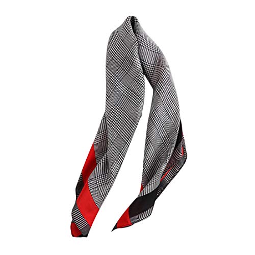 DEBAIJIA Dame Silk Schal Square frauen Hochwertige Satin Mode WeicheElegante Dünne LadyTurban Einkaufstasche Büro Dekoration Für Walking Strand Party 70 * 70 cm von DEBAIJIA