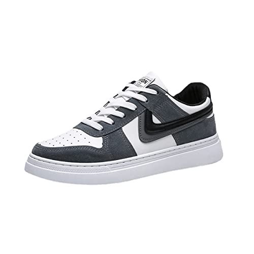 DEBAIJIA Herren Sneaker Weiße Laufschuhe Männer Sportschuhe Turnschuhe Freizeitschuhe rutschfeste Klassisch Walkingschuhe Straßenlaufschuhe EU 41 Blau von DEBAIJIA