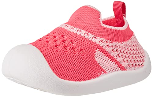 DEBAIJIA Kleinkindschuhe 1-3T Baby First-Walking Kinderschuhe Jungen Weiche Sohle Netz Atmungsaktives Leichtes TPR-Material 18/19 EU Light Rot (Etikettengröße-150) von DEBAIJIA