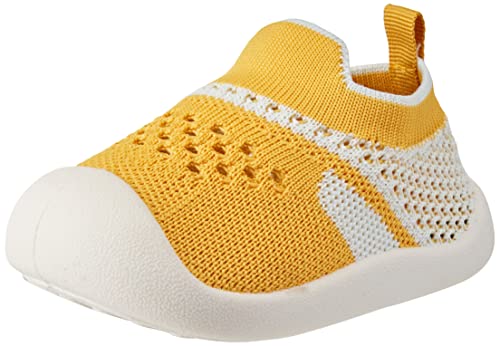 DEBAIJIA Unisex Baby Shoes Plattform, A Mesh Light Gelb, 18/19 EU von DEBAIJIA