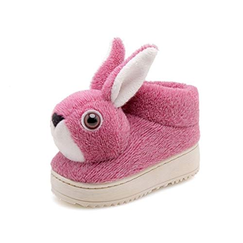 DEBAIJIA Jungen Unisex Kinder Shoes Plattform, High Top Violett Hase, 31.5 EU von DEBAIJIA