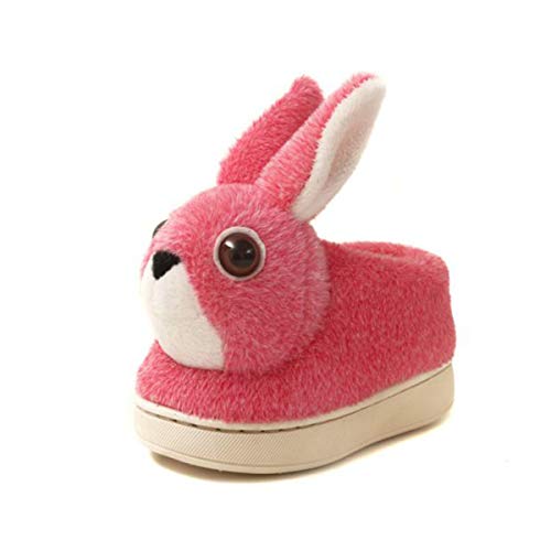 DEBAIJIA Unisex Baby Shoes Plattform, Low Cut Pink Hase, 25 EU(15) von DEBAIJIA