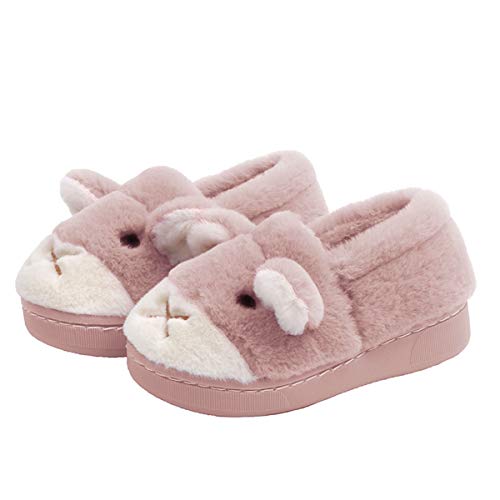 DEBAIJIA Jungen Unisex Kinder Shoes Plattform, Pink Bär, 18 von DEBAIJIA