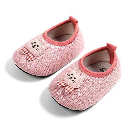 DEBAIJIA Unisex Baby Shoes Plattform, Katze Pink, 19 EU von DEBAIJIA